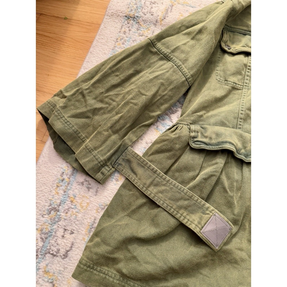 We The Free Utility Jacket Sz XS Oversized Army Anorak Hobo Boho Rugged - Picture 8 of 10